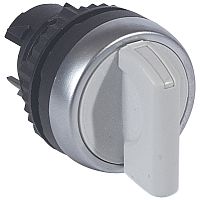 Переключатель с рукояткой - Osmoz - для комплектации - без подсветки - IP 66 - 2 положения с фиксацией - серый | код 023908 |  Legrand
